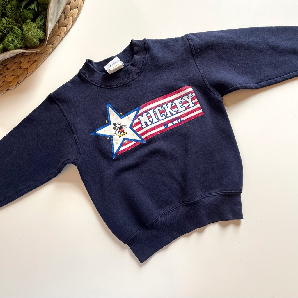 Vintage Kids Mickey  Co Usa Made Sweatshirt